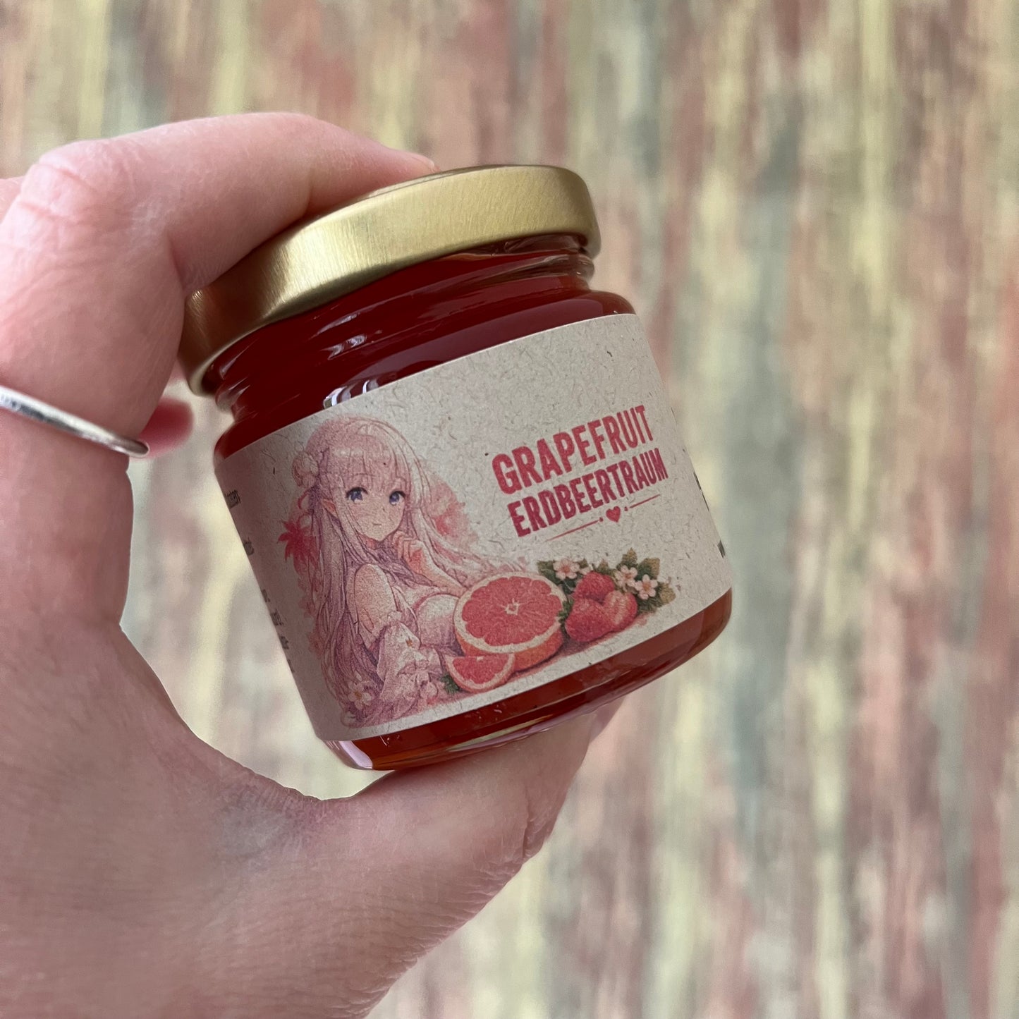 Grapefruit Erdbeertraum - Fruchtaufstrich 100 Gramm
