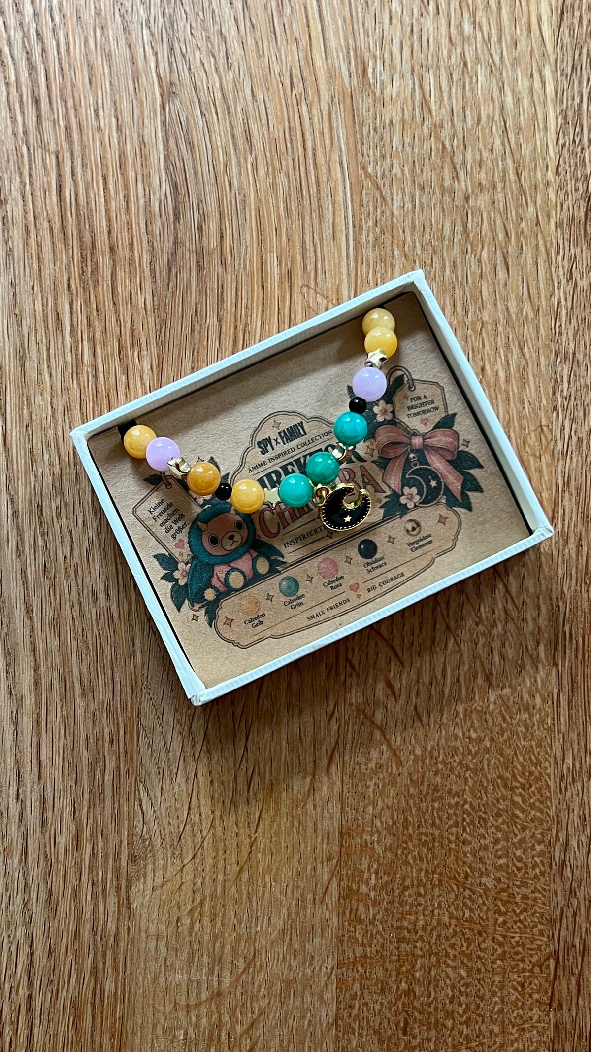 Direktor Chimera - Inspiriert von "Spy x Family" - Perlenarmband