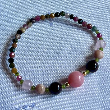 Inspiriert von "Die Tagebücher der Apothekerin" - Maomao – Natursteinarmband