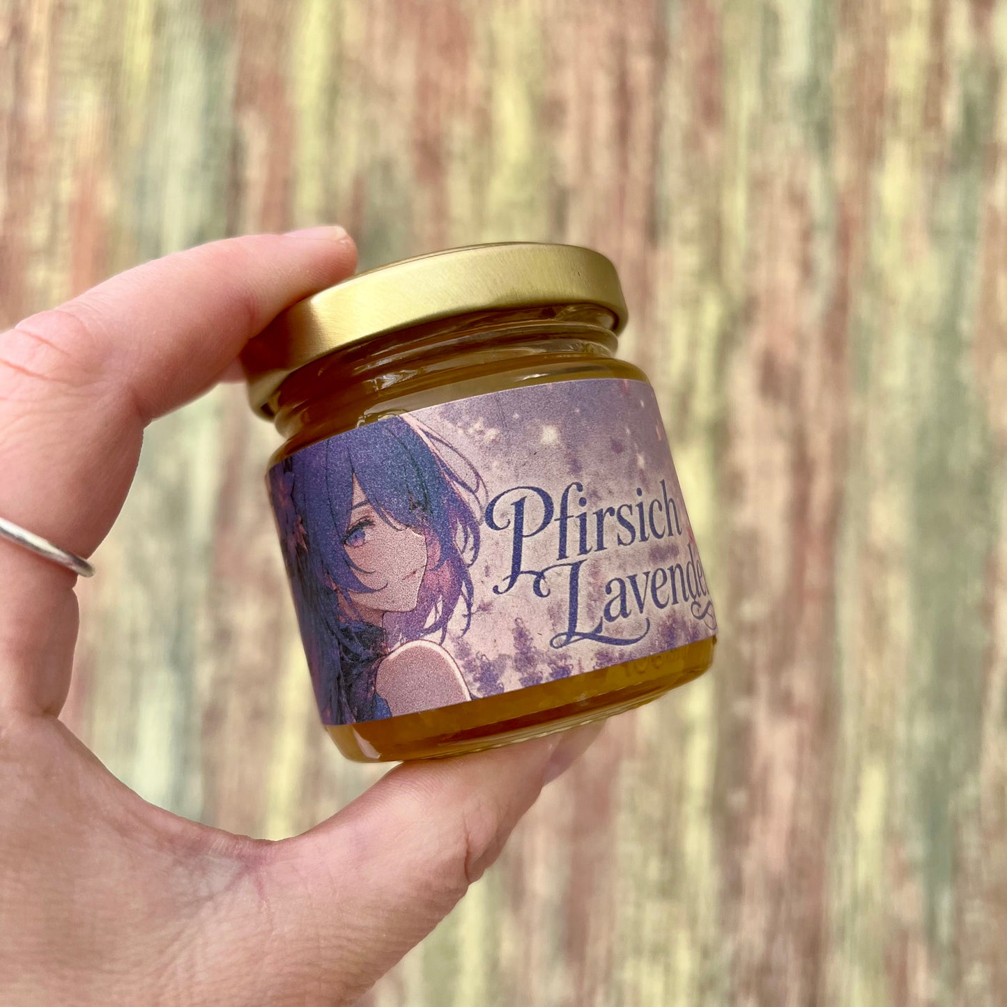 Pfirsich Lavendel - Fruchtaufstrich 100 Gramm