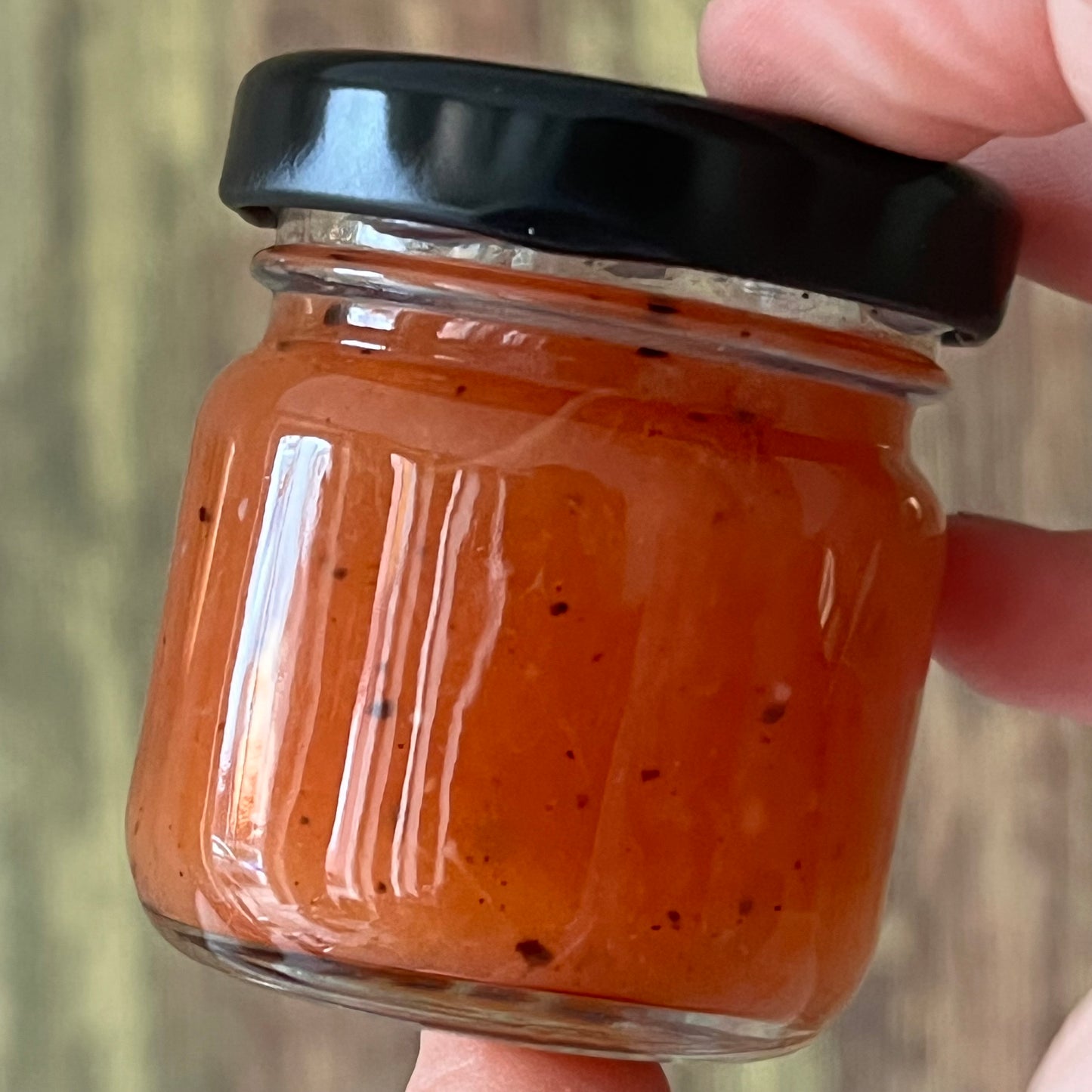 Amber Control - Blutorange mit Tonkabohne - Fruchtaufstrich 40 Gramm