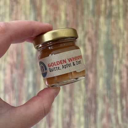 Golden Whisper – Quitte, Apfel & Zimt - Fruchtaufstrich - 40 Gramm