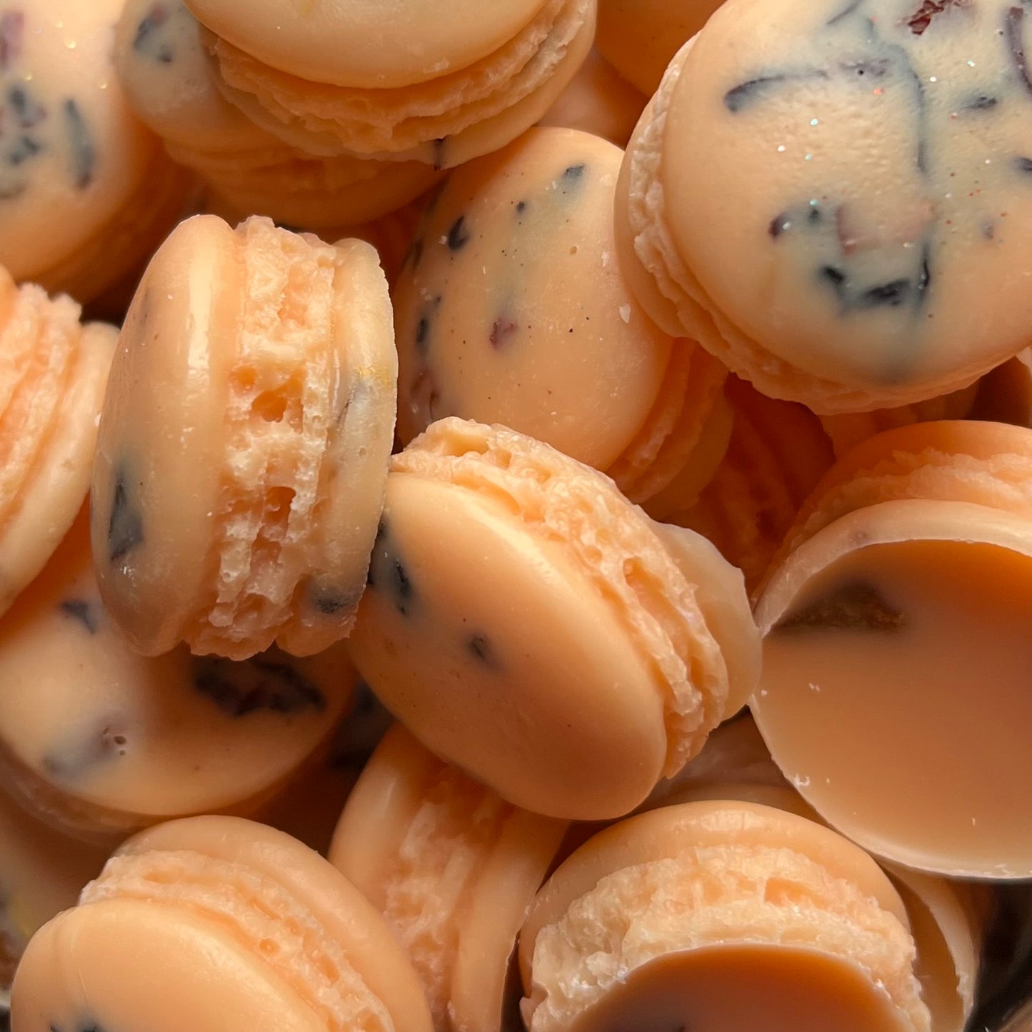 1 Duftwachs Macaron - Hot Apple Pie / Heißer Apfelkuchen