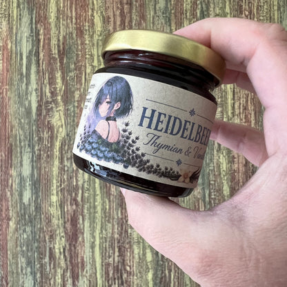 Heidelbeere mit Thymian - Fruchtaufstrich - 100 Gramm