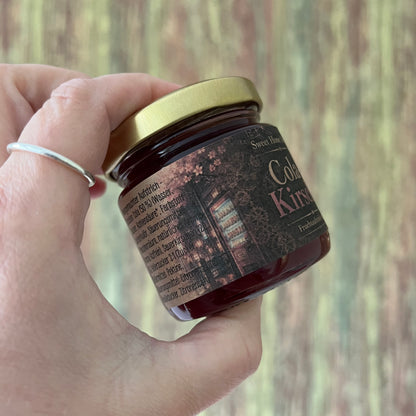 Sauerkirsche mit Cola und Vanille - Fruchtaufstrich extra - 100 Gramm