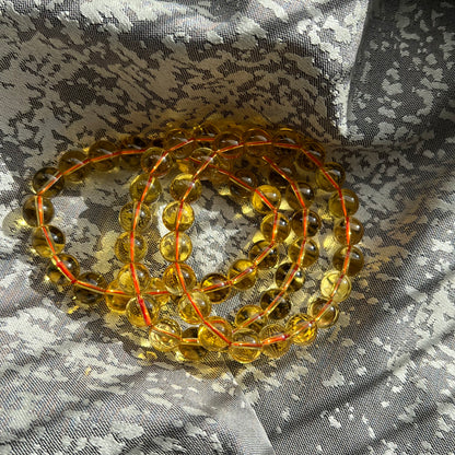Citrin – Armband - 10mm