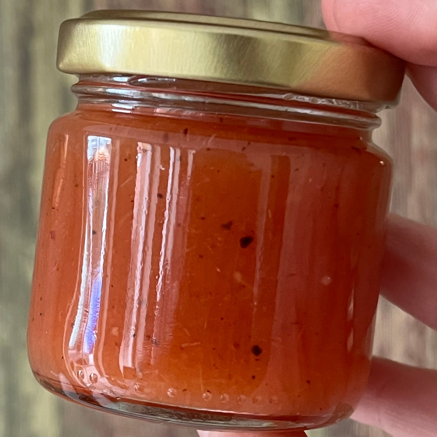 Amber Control - Blutorange mit Tonkabohne - Fruchtaufstrich 100 Gramm