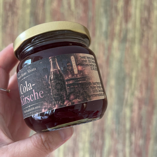 Sauerkirsche mit Cola und Vanille - Fruchtaufstrich extra - 200 Gramm