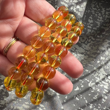 Citrin – Armband - 10mm