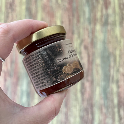 Gelee mit Zitronenlimonade und Schokoladengewürz 100 Gramm