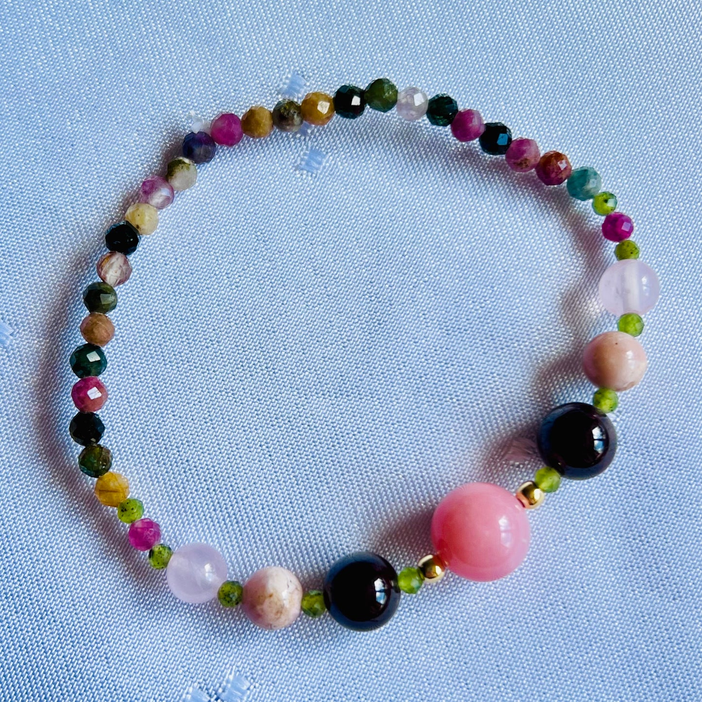 Inspiriert von "Die Tagebücher der Apothekerin" - Maomao – Natursteinarmband