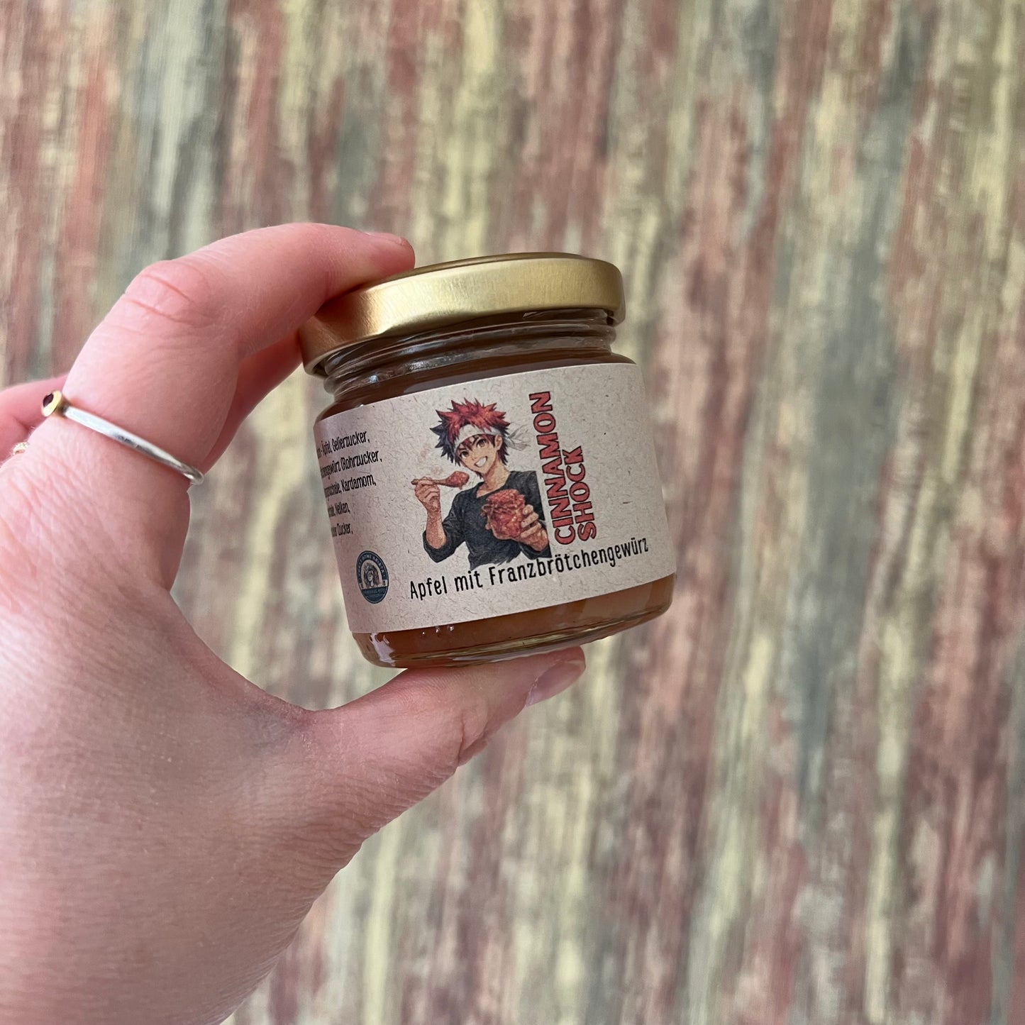 Cinnamon Shock – Apfel mit Franzbrötchengewürz - Fruchtaufstrich 100 Gramm