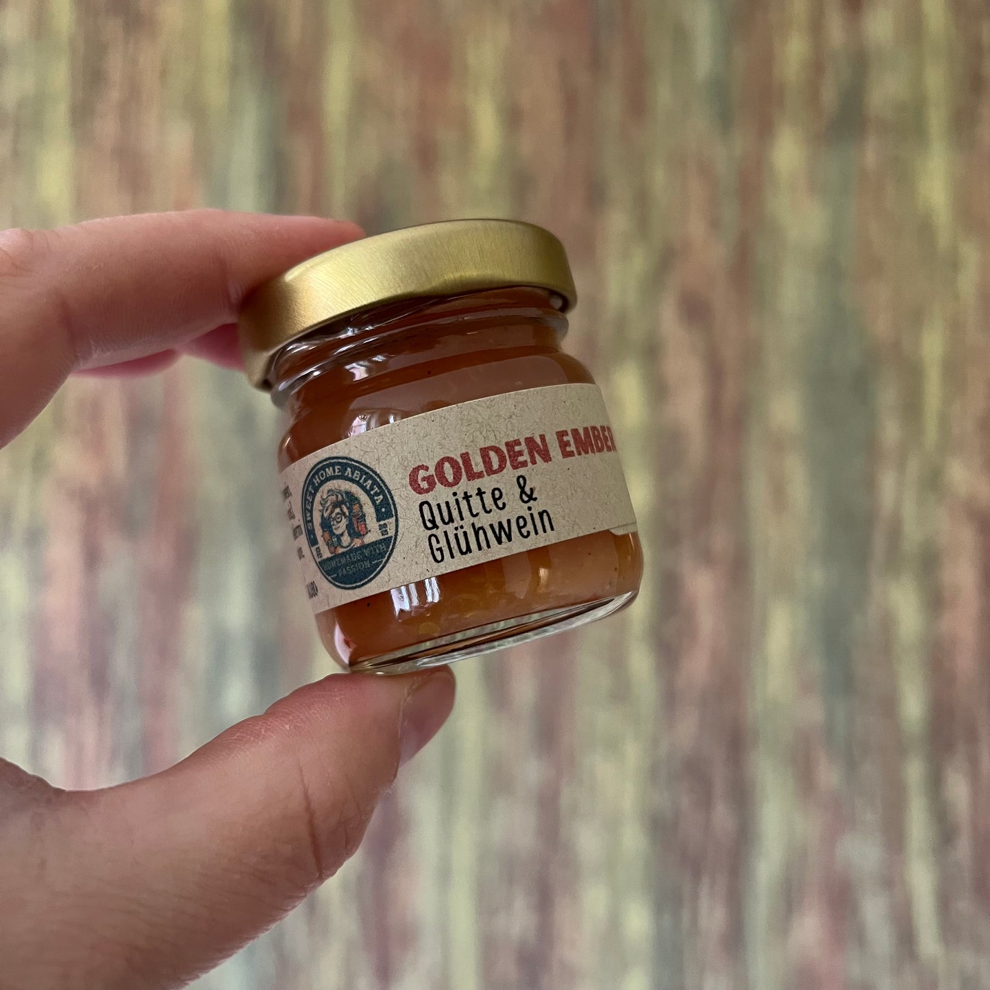 Golden Ember – Quitte & Glühwein -Fruchtaufstrich - 40 Gramm