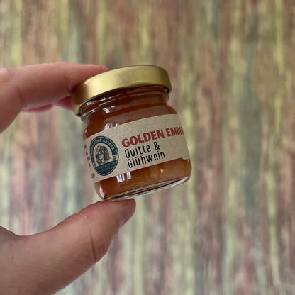 Golden Ember – Quitte & Glühwein -Fruchtaufstrich - 40 Gramm