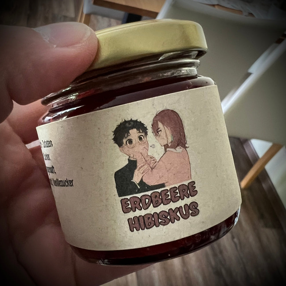 Turbo Kiss - Erdbeere Hibiskus - Fruchtaufstrich - 100 Gramm