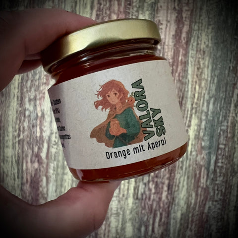 Valora Sky – Orange mit Aperol - Fruchtaufstrich - 100 Gramm