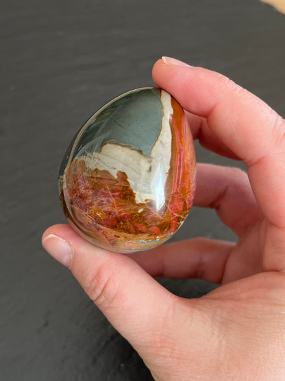 Ei aus Ozeanjaspis - wählbare Größe