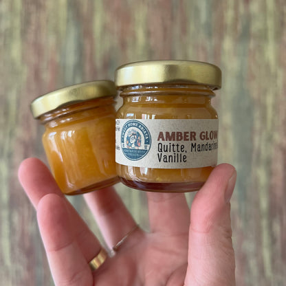 Amber Glow – Quitte & Mandarine -Fruchtaufstrich - 40 Gramm
