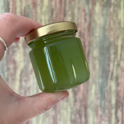 GRINCH´s Colada (Ananas mit Blue Curacao und Kokosnussmilch) - Fruchtaufstrich - 200 Gramm (mit Alkohol)