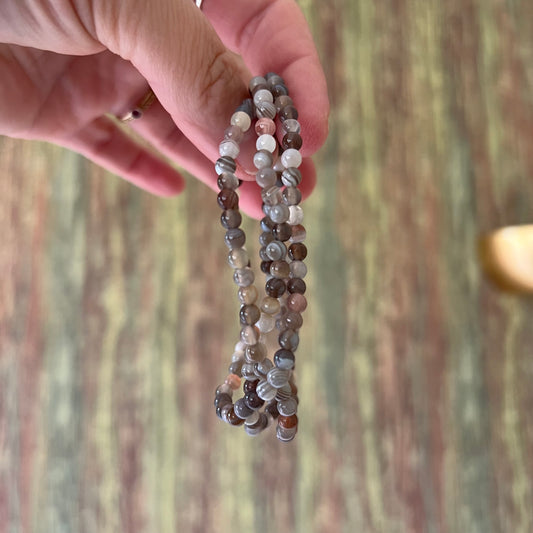Armband Botswana Achat – 4 mm / ca. 18 cm