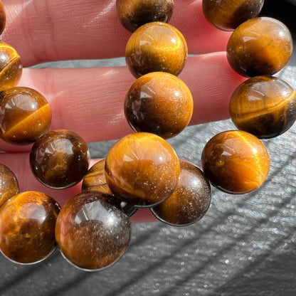 Gelbes Tigerauge – Armband - 10mm