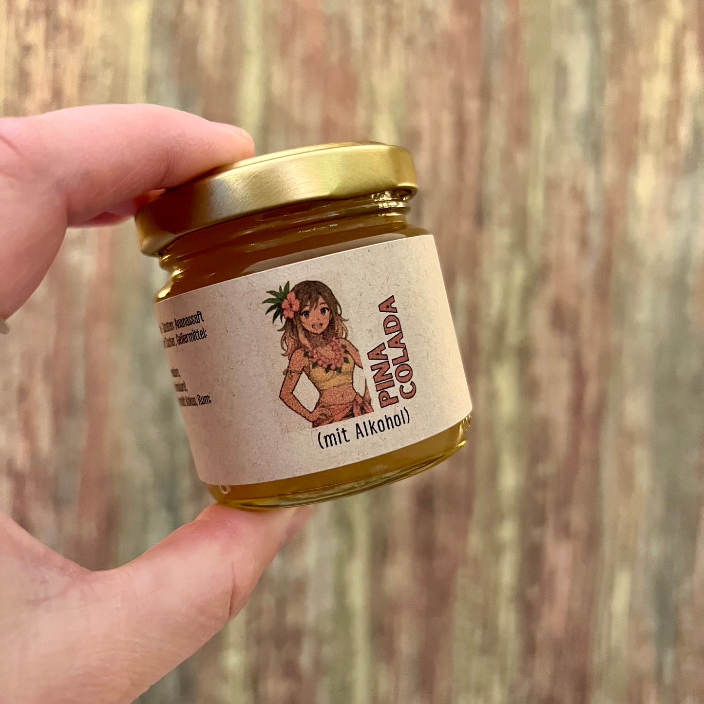 Pina Colada - Fruchtaufstrich - 100 Gramm (MIT ALKOHOL)