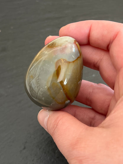 Ei aus Ozeanjaspis - wählbare Größe