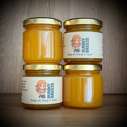 Sunny Breeze – Mango trifft Orange & Ingwer - Fruchtaufstrich - 100 Gramm