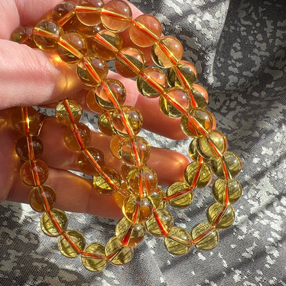 Citrin – Armband - 10mm