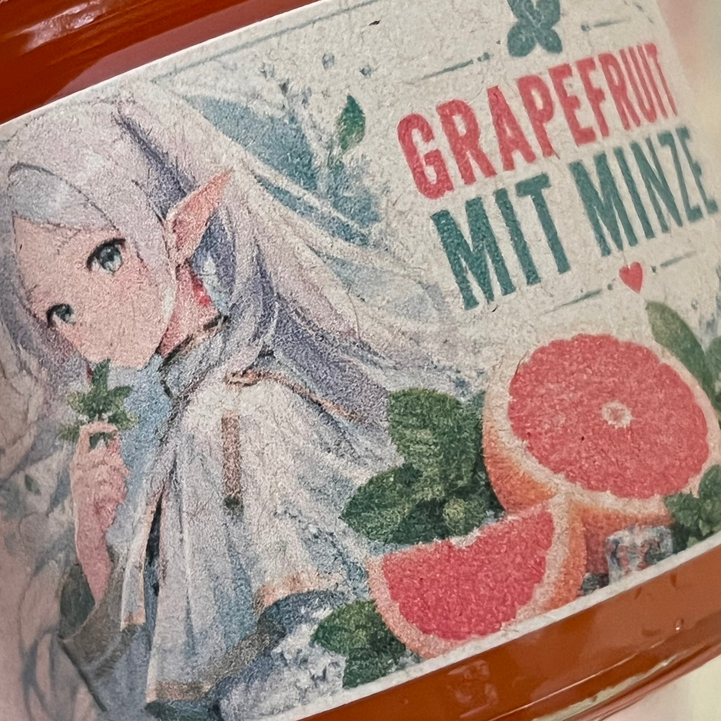 Grapefruit Minze - Fruchtaufstrich 100 Gramm
