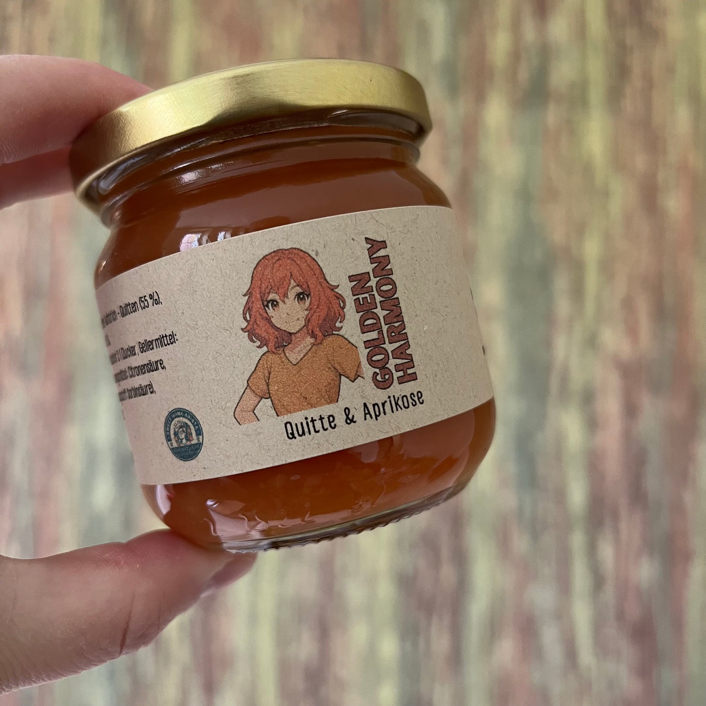 Golden Harmony – Quitte & Aprikose - Fruchtaufstrich - 200 Gramm