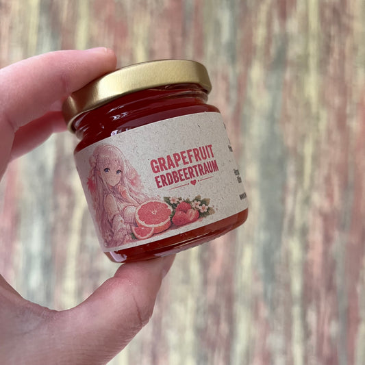 Grapefruit Erdbeertraum - Fruchtaufstrich 100 Gramm