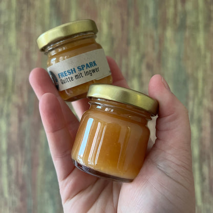 Fresh Spark – Quitte & Ingwer - Fruchtaufstrich - 40 Gramm