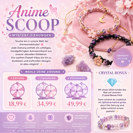 Anime Scoop Armband – Mystery Ziehungen