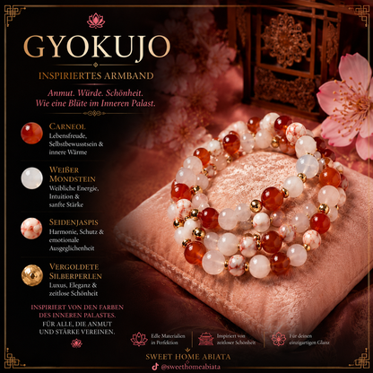 Inspiriert von "Die Tagebücher der Apothekerin" - Gyokujou – Kaiserliche Eleganz - Perlenarmband