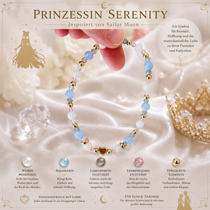 Inspiriert von Prinzessin Serenity aus Sailor Moon - Armband