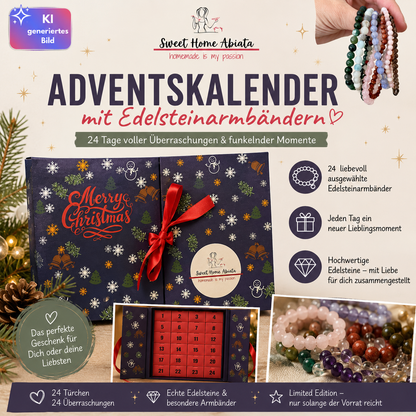 Schmuckarmband-Adventskalender 2026 – 24 Schmucküberraschungen - Edition 2026