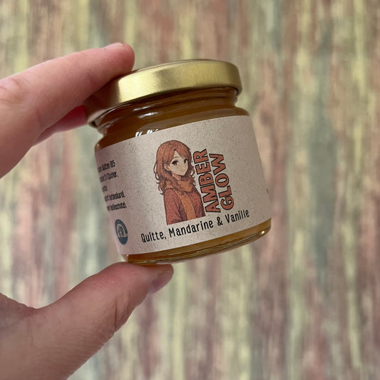 Amber Glow – Quitte & Mandarine -Fruchtaufstrich - 100 Gramm