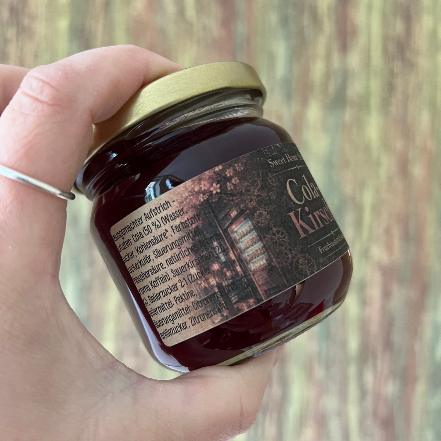Sauerkirsche mit Cola und Vanille - Fruchtaufstrich extra - 200 Gramm