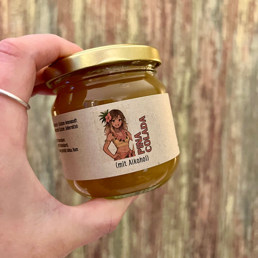 Pina Colada - Fruchtaufstrich - 200 Gramm (MIT ALKOHOL)