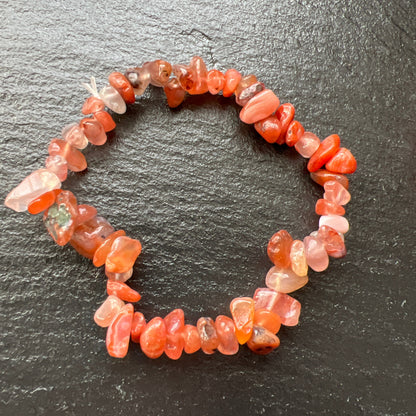 Carneol - Splitterarmband