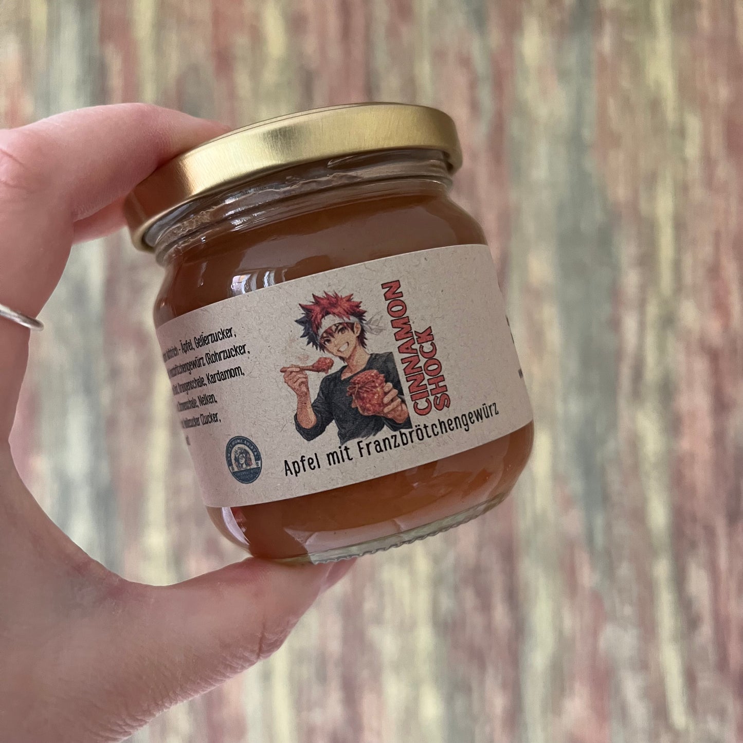 Cinnamon Shock – Apfel mit Franzbrötchengewürz - Fruchtaufstrich 200 Gramm