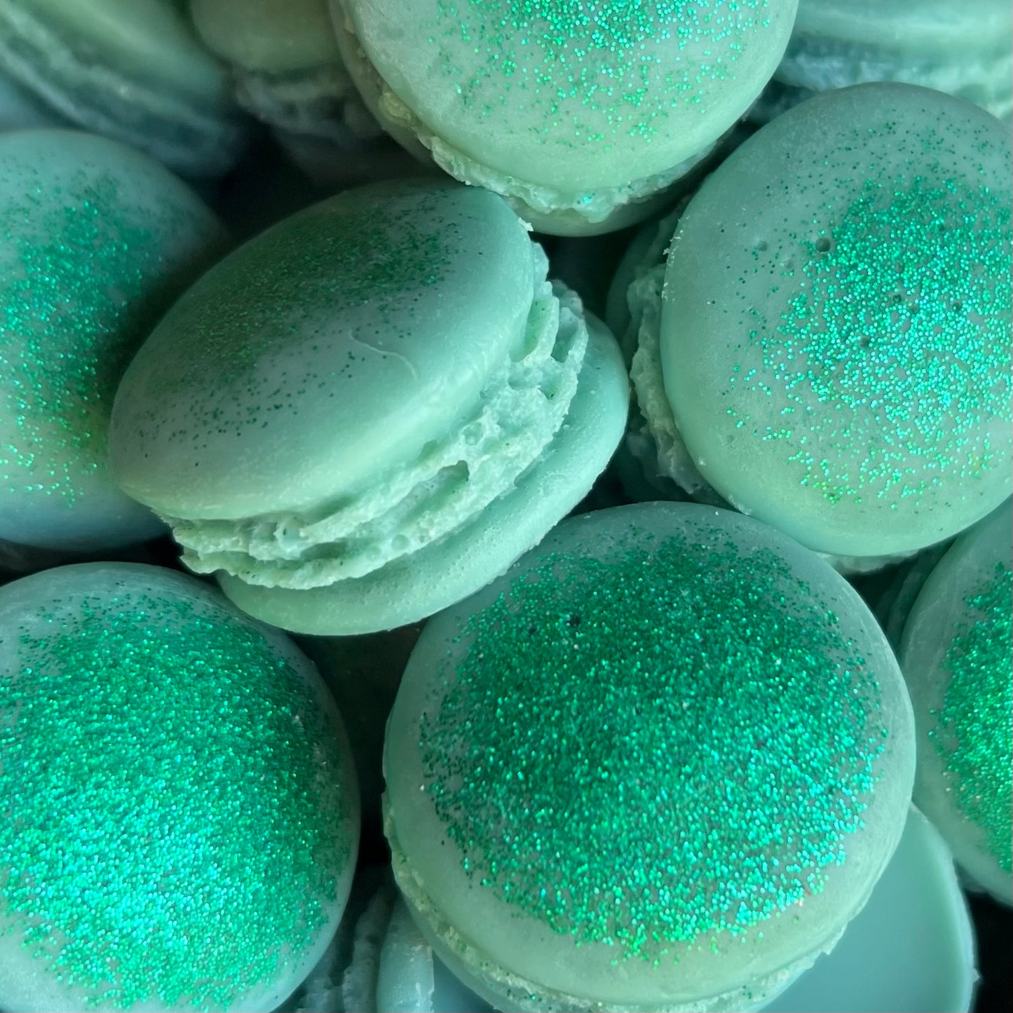 1 Duftwachs Macaron - Enchanted Forest / Zauberwald