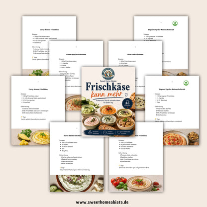 Frischkäse kann mehr – Über 45 Aufstriche & Dips (PDF Download)