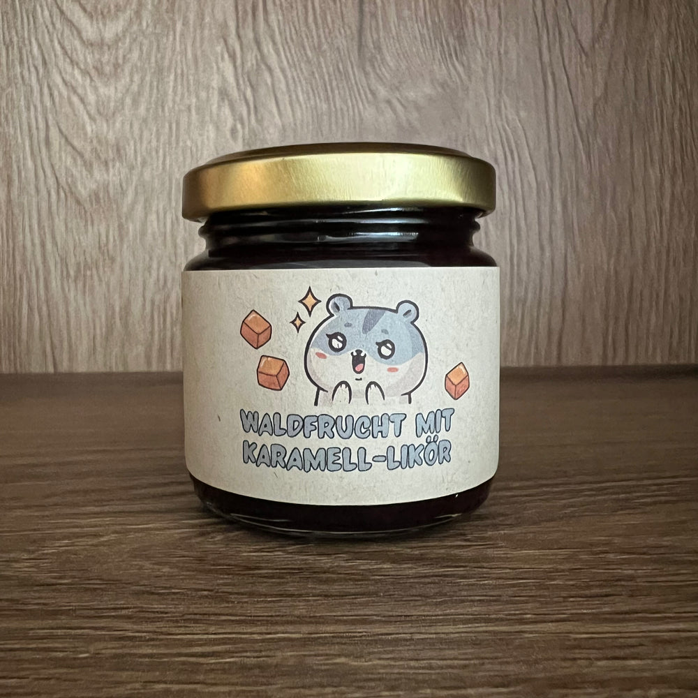 Waldfrucht mit Caramel Cream Liqueur - 100 Gramm