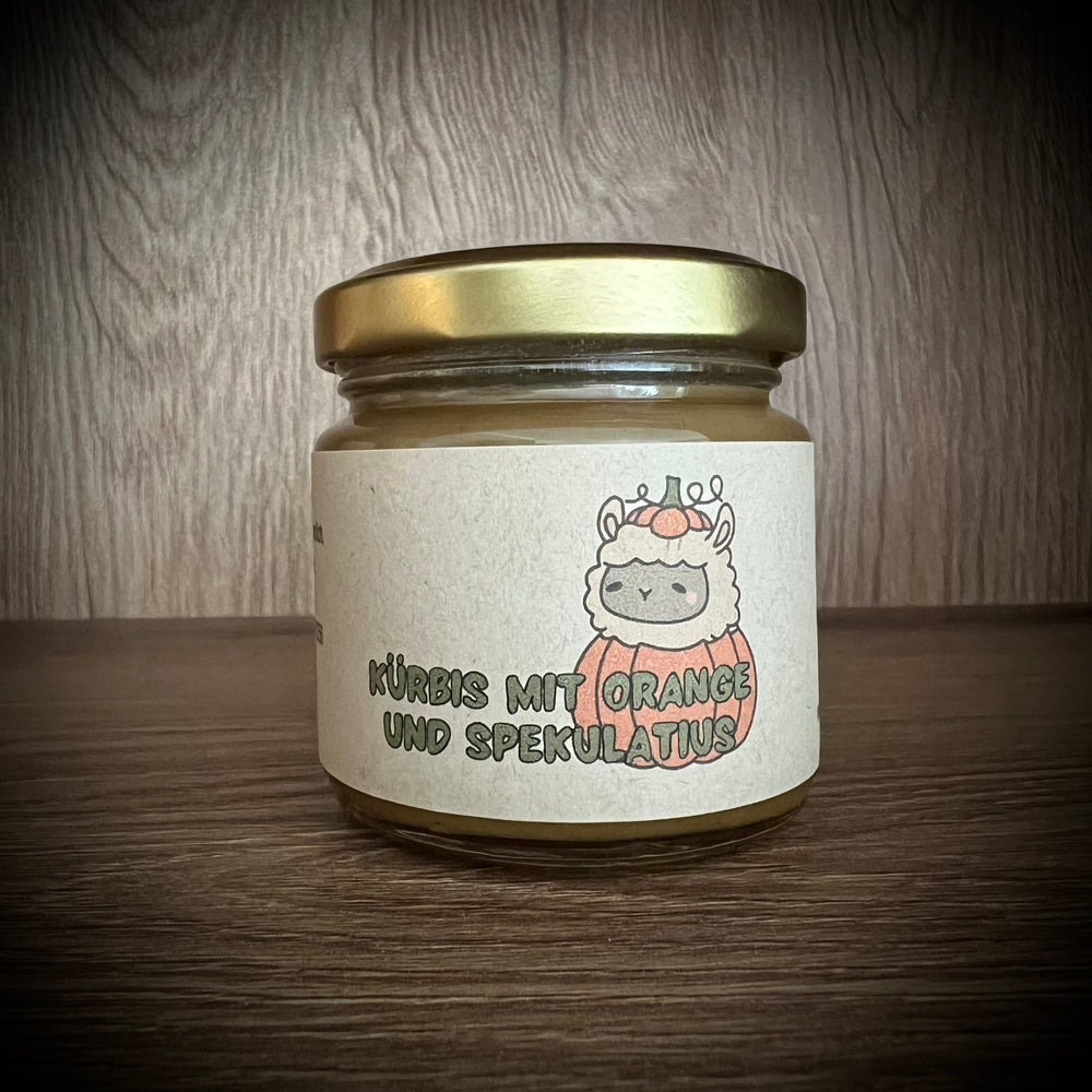 X-MAS-Pumpkin / Kürbis mit Orange und Spekulatius - 100 Gramm