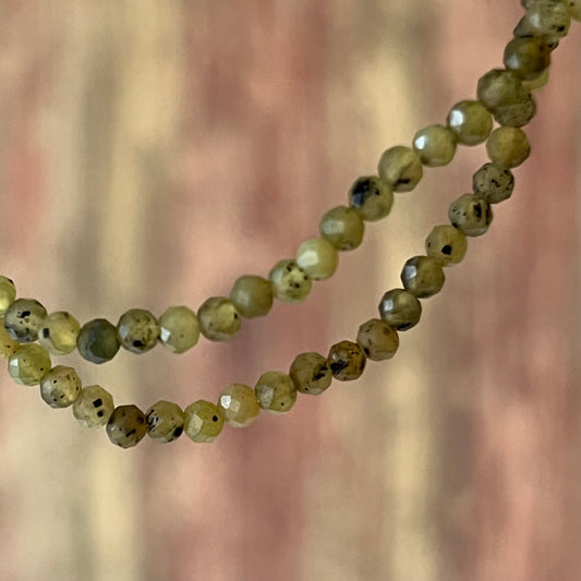 Nephrit-Armband 3 mm | Facettiert