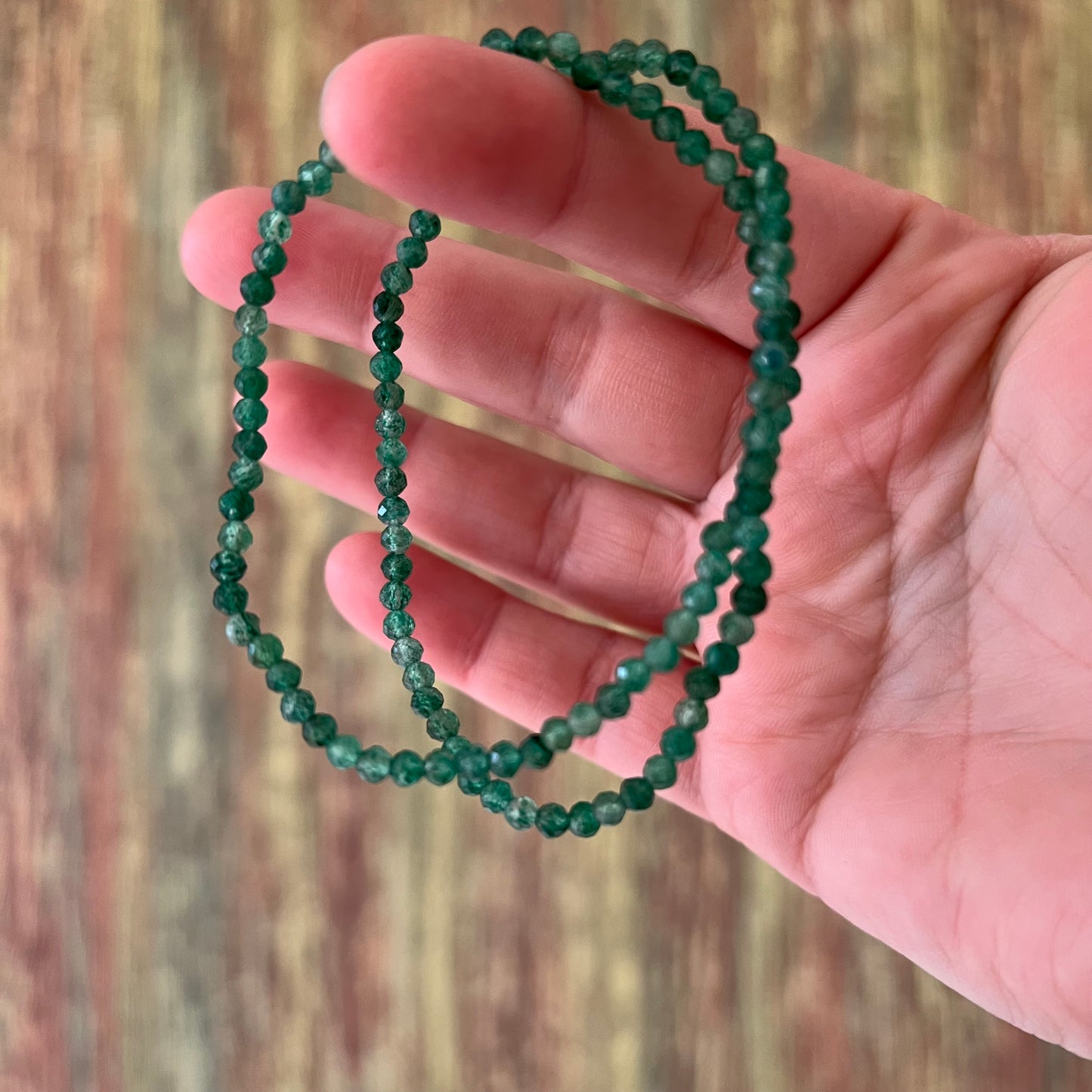 Aventurin - Armband 3 mm | Facettiert