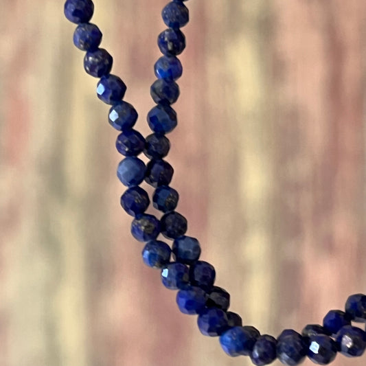 Lapis-Lazuli-Armband 3 mm | Facettiert