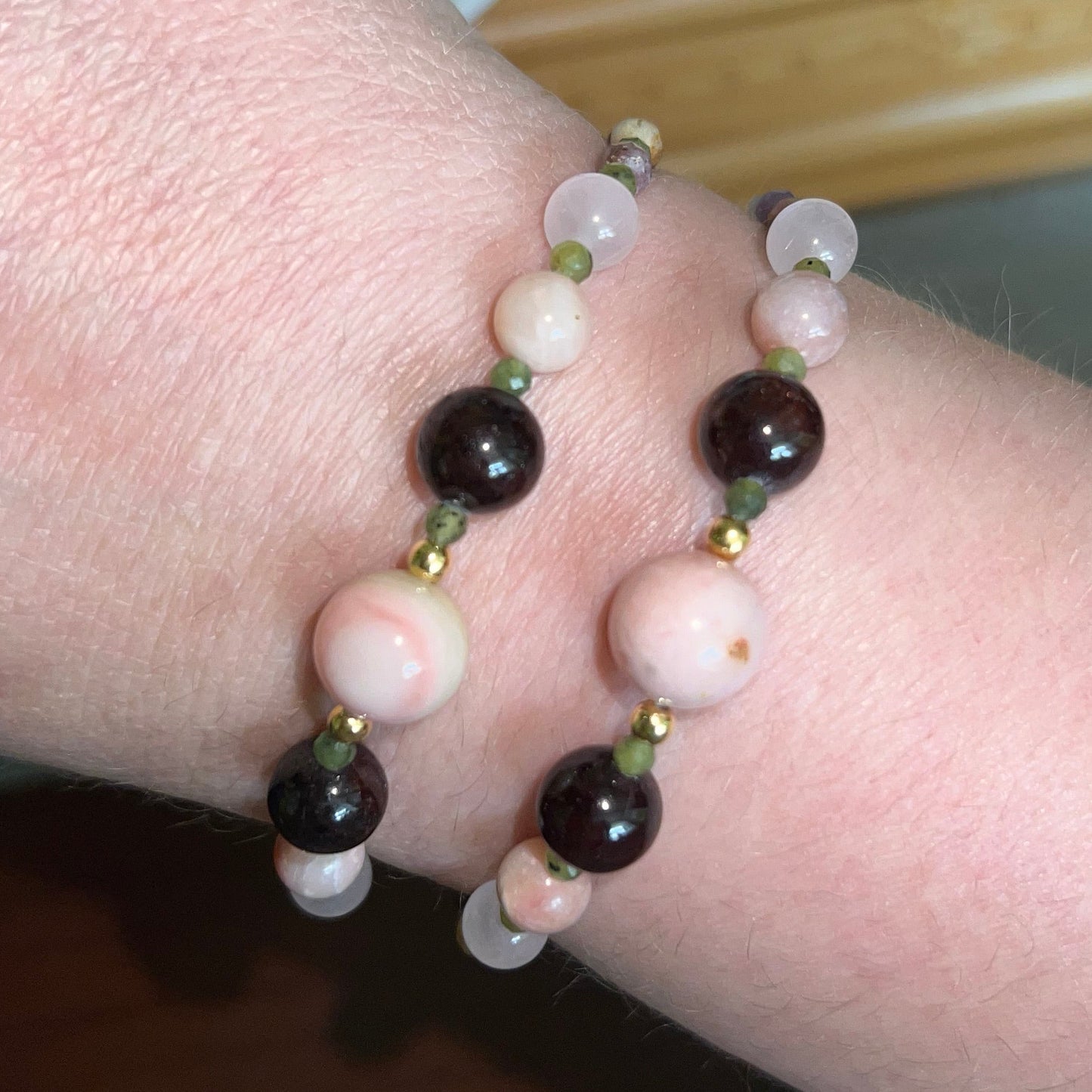 Inspiriert von "Die Tagebücher der Apothekerin" - Maomao – Natursteinarmband